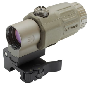 Eotech G33 3x Magnifier, Tan - G33STSTAN