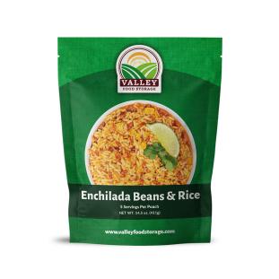 Bulk Rice & Beans | Buy Enchilada Bulk Freeze Dried Beans & Rice - Valley Food Storage
